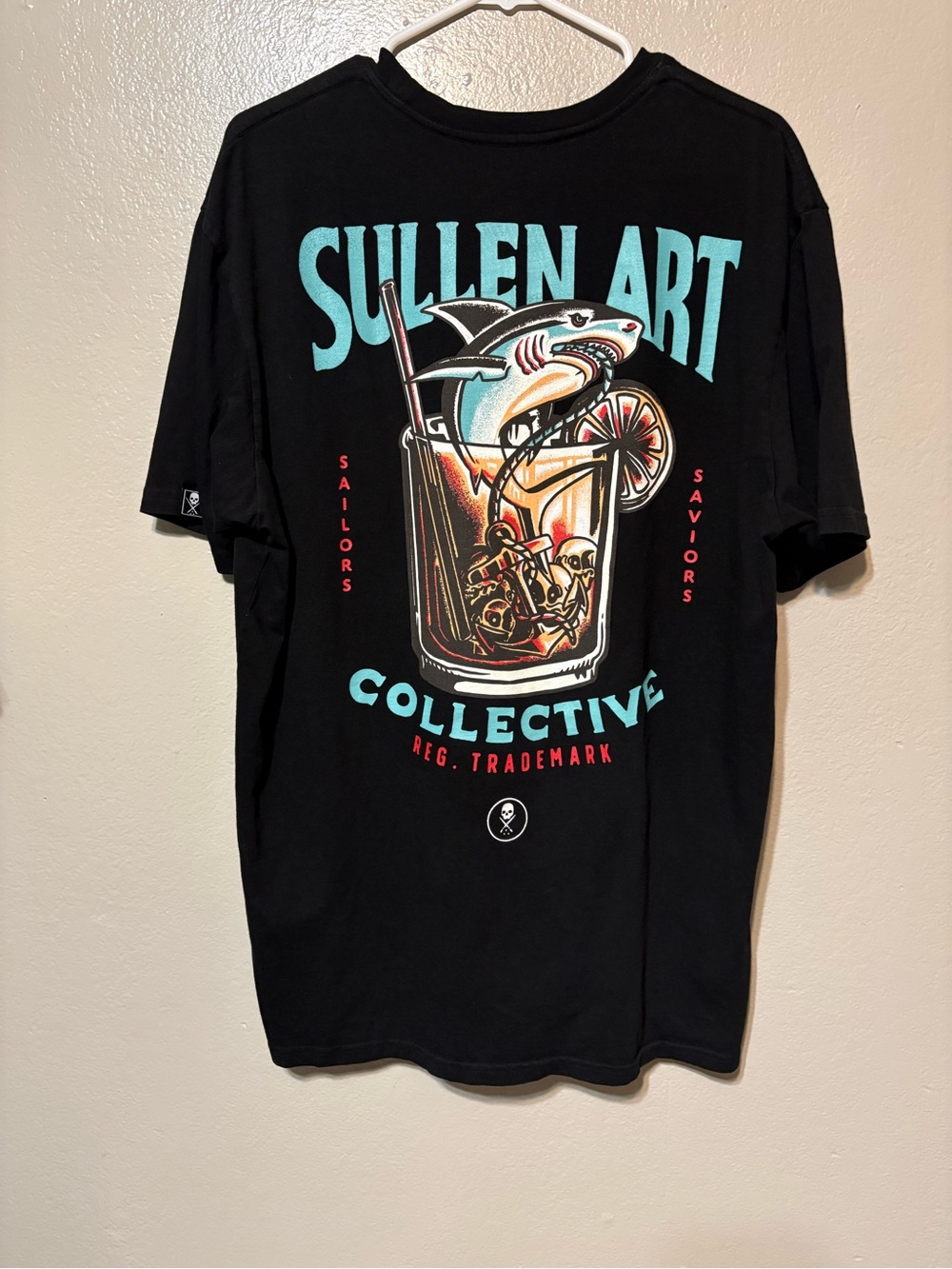 Men’s Sullen Art Collective Black Graphic Short Sleeve T-Shirt Size XL - Picture 5 of 8